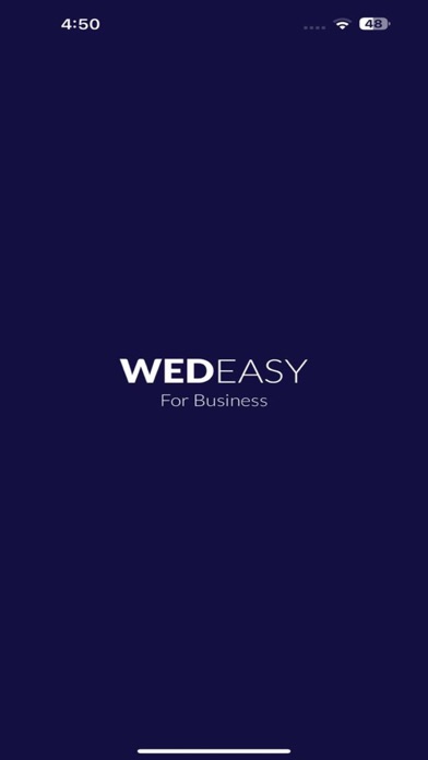 WedEasy for Business app screenshot
