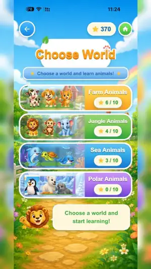 Cute Animal Memory Kids screenshot 3