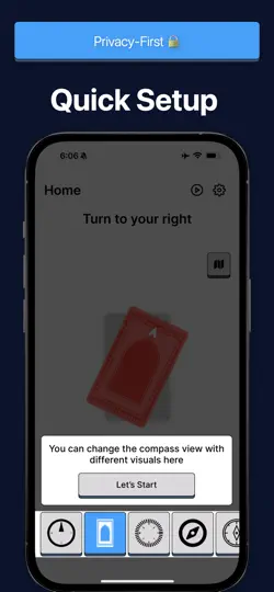 Qibla Finder: Accurate Compass iPhone Ekran Görüntüsü 6