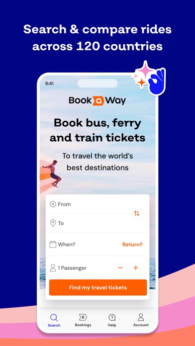 Bookaway: Bus Train & Ferry Screenshot