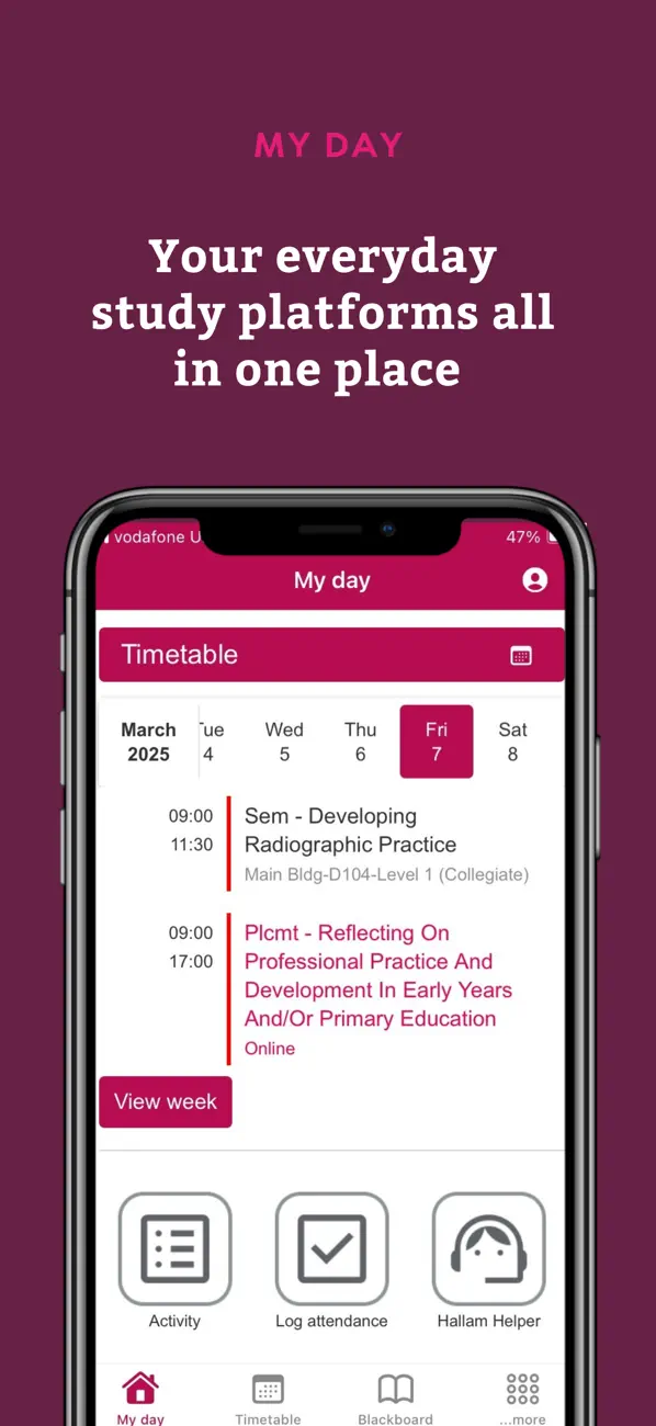 Screenshot #2 pour Hallam Uni