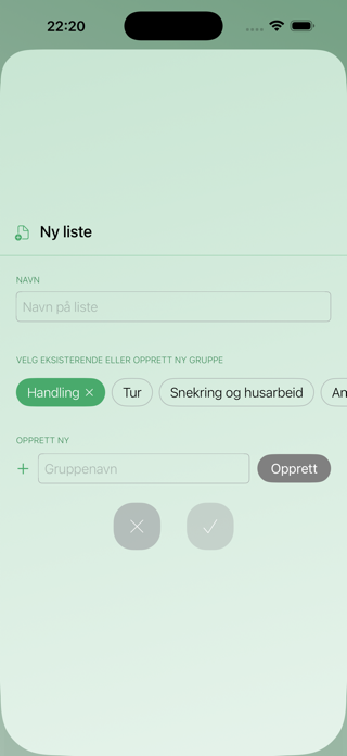 Min Handleliste Screenshot 3 of 7