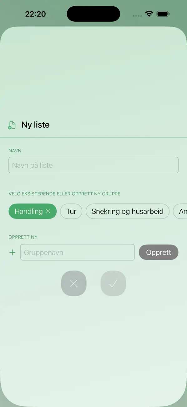 Screenshot #3 pour Min Handleliste