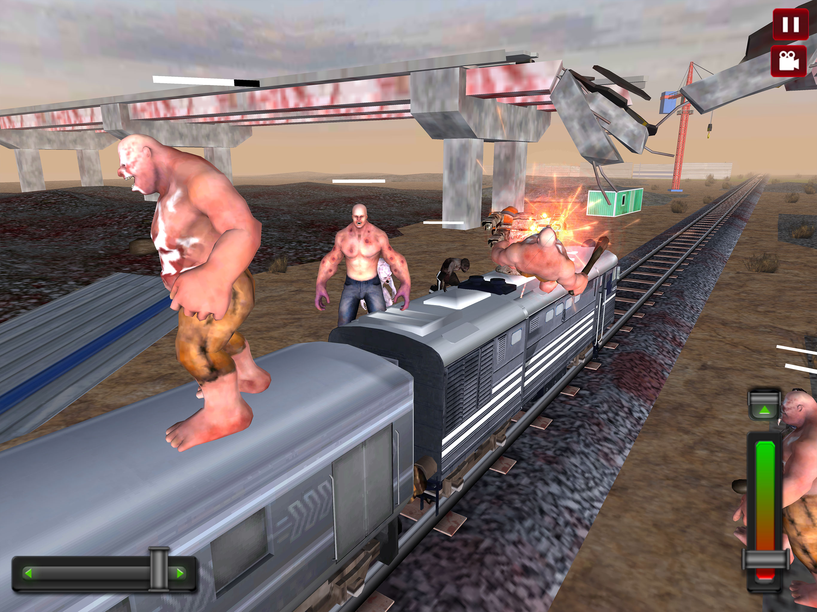 Zombie Attack: Train Simulator