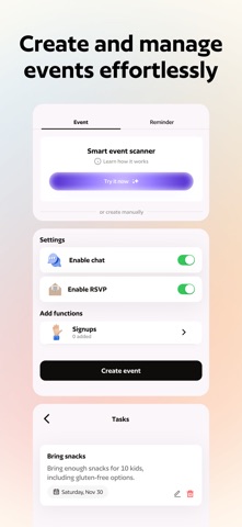 Parentr: Family Organizer iPhone screenshot
