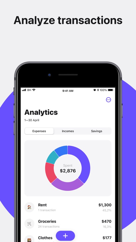 #1. Budget Hound: Expense tracker (iOS) 게시자: Aleksandr Romanov