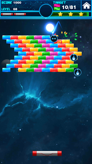 Brick Breaker Cyber Screenshot