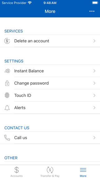Berkeley Community FCU iPhone screenshot 4 - Finance app