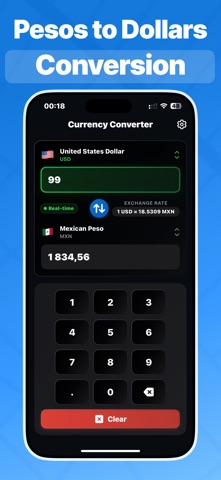 Pesos to Dollars Conversion US Screenshot 2 of 4
