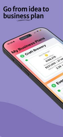 Monét - Startup Plan Builder Screenshot 1 of 10