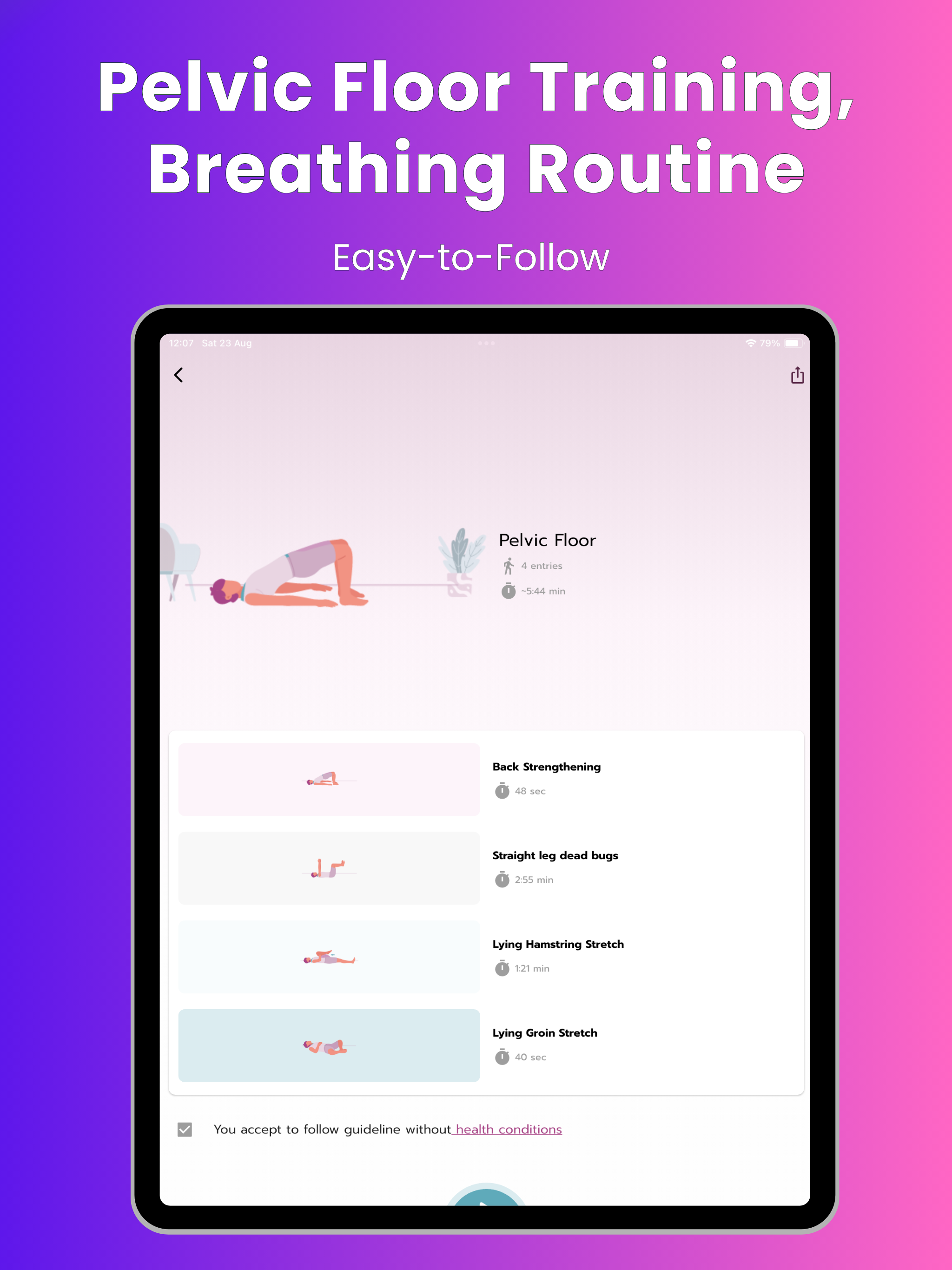 Kegel Exercises for Men Daily screenshot 11