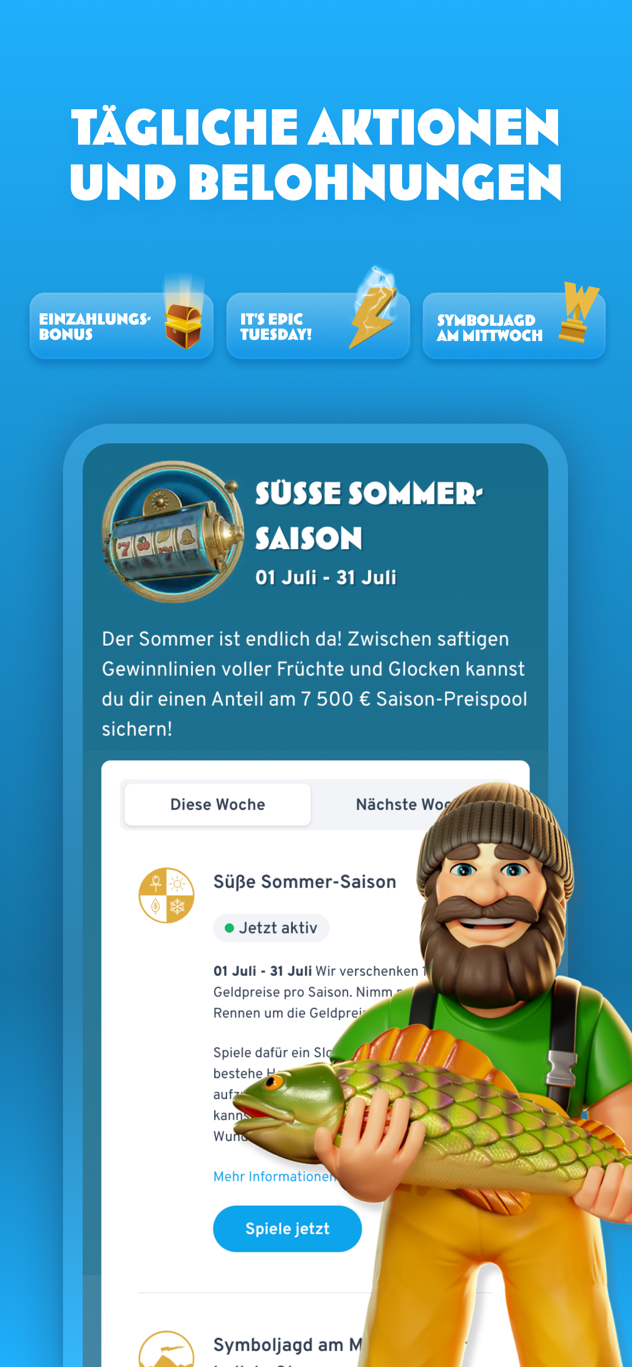 Wunderino - Echtgeld Slots