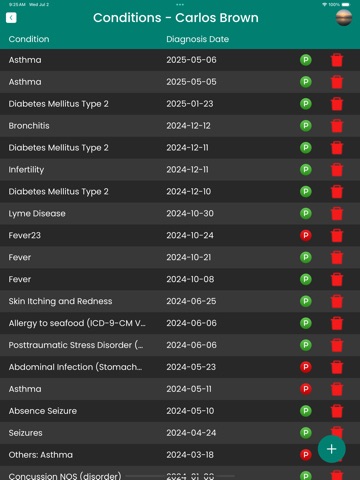 ZibdyHealth iPad screenshot