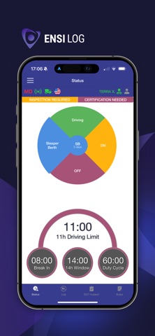Ensi Log screenshot