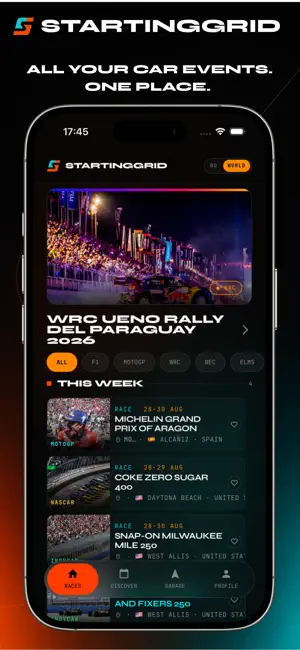 StartingGrid screenshot 1