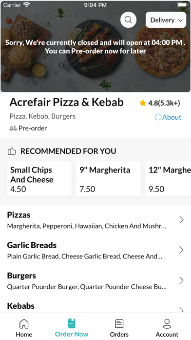 Acrefair Pizza and Kebab Screenshot