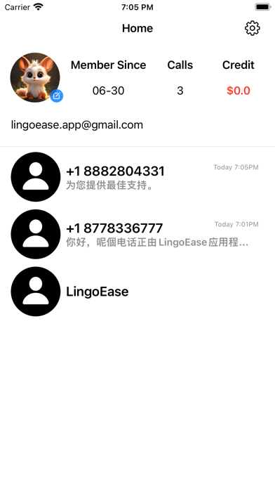 LingoEase: Live Call Translate Screenshot