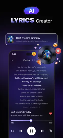 Mintunes: AI Music Generator iPhone Screenshot 4