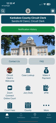 Kankakee County Circuit Clerk Screenshot 1 of 3