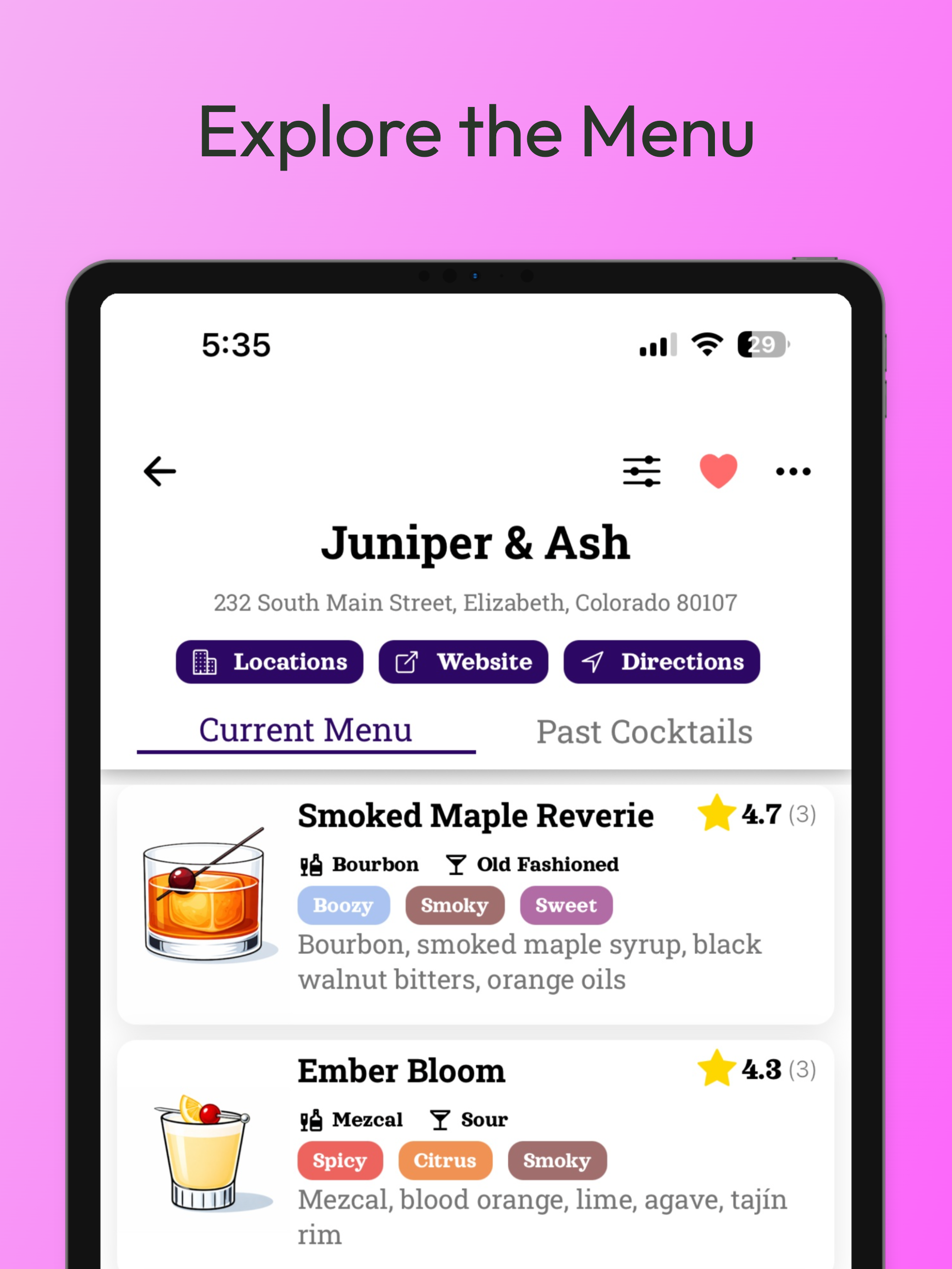 LemonDrop: Cocktails Near You screenshot 8