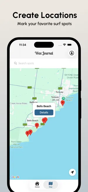 Wax Journal: Surf Diary screenshot 2