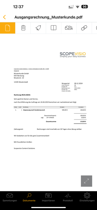 Documents by Scopevisio Screenshot 2 of 4