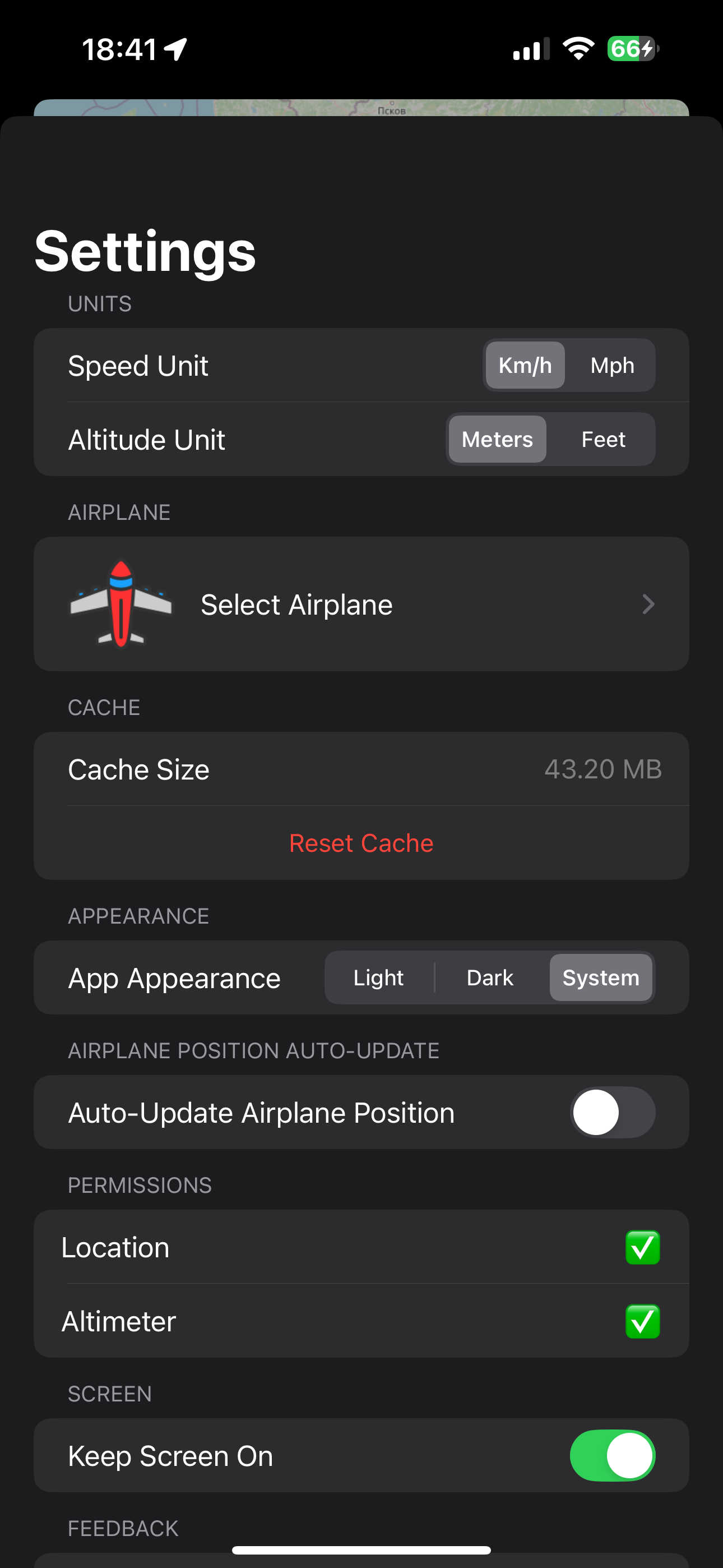 Flight Mode Map screenshot 3