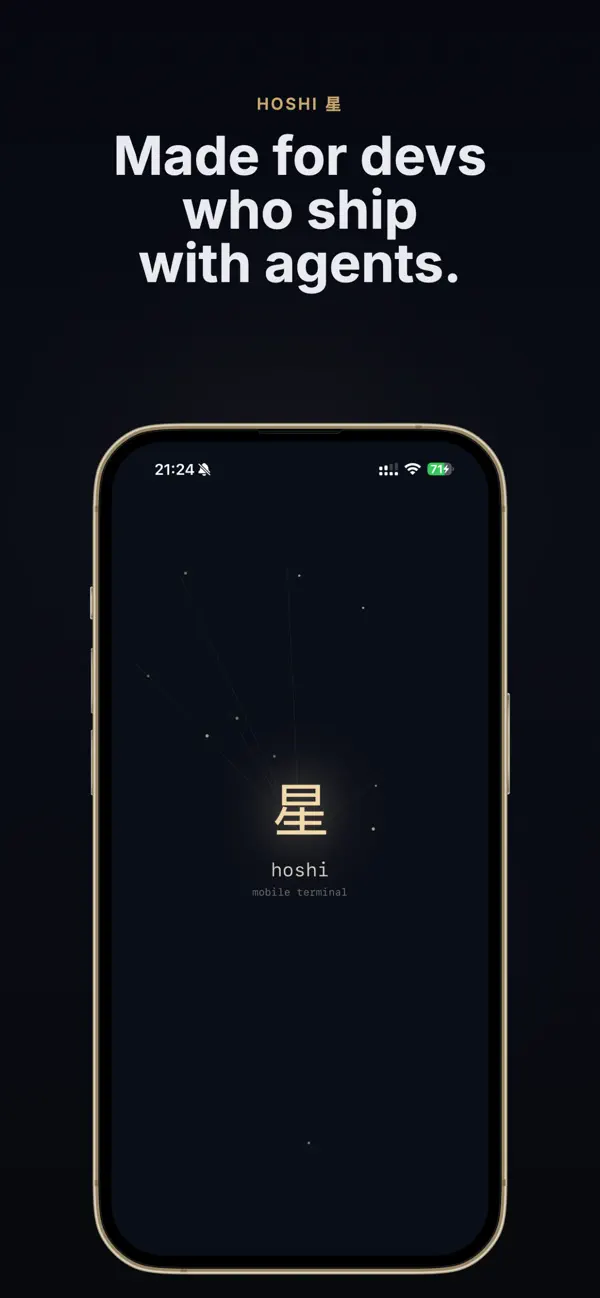 #5. Hoshi Terminal (iOS) 由: Felipe Coury