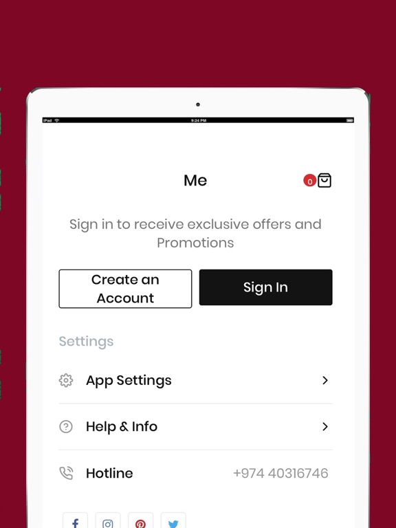 Alftoon Boutique iPad screenshot 4 - Shopping app