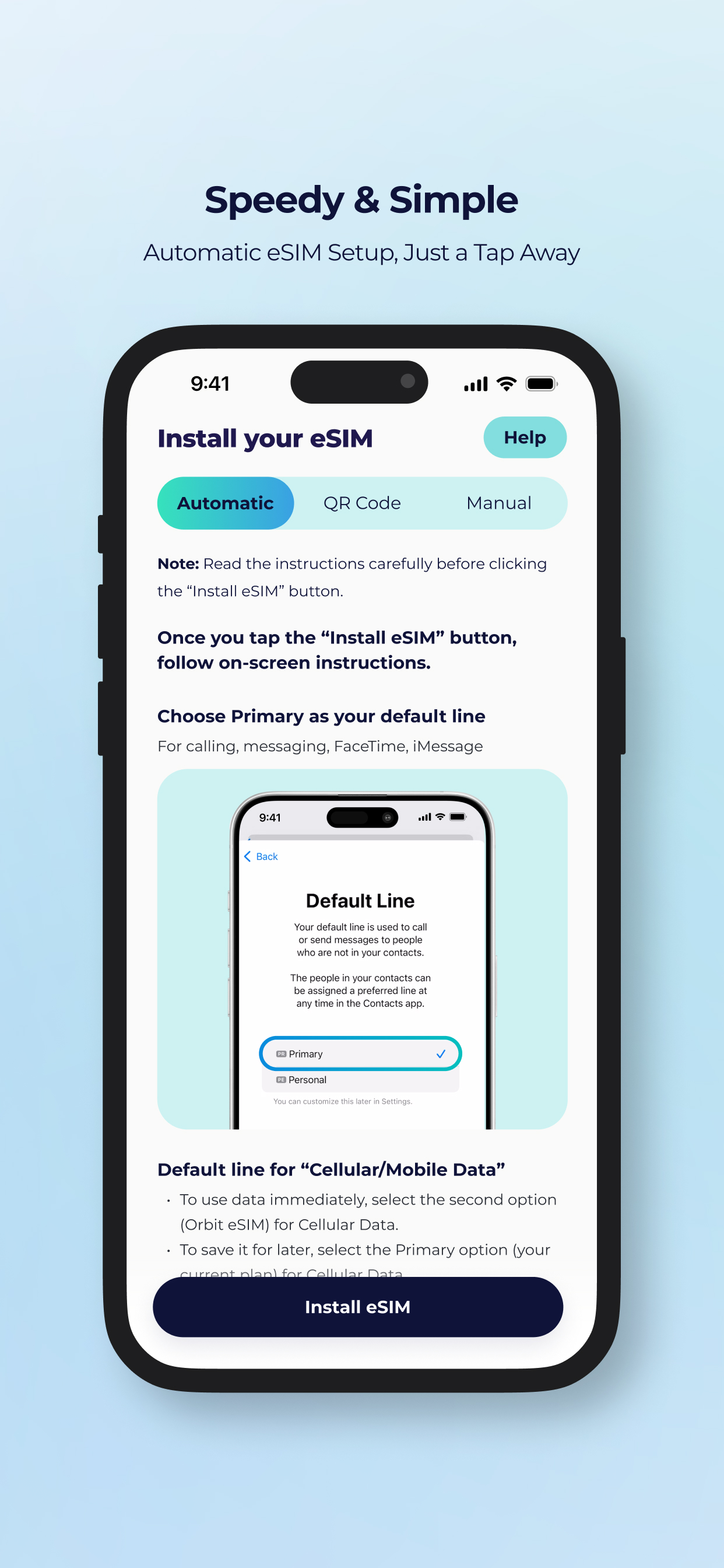 Orbit Mobile: Travel eSIM