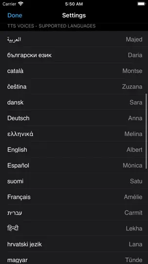 SpeakWeb iPhone Ekran Görüntüsü 7