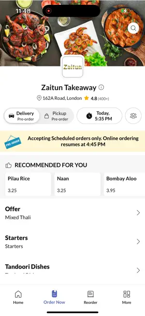 Zaitun Takeaway screenshot 2