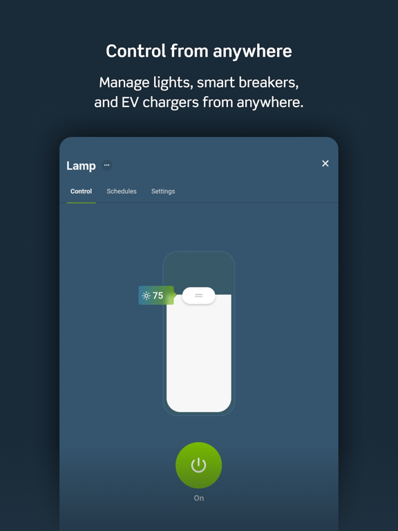 My Leviton iPad screenshot 3 - Utilities app