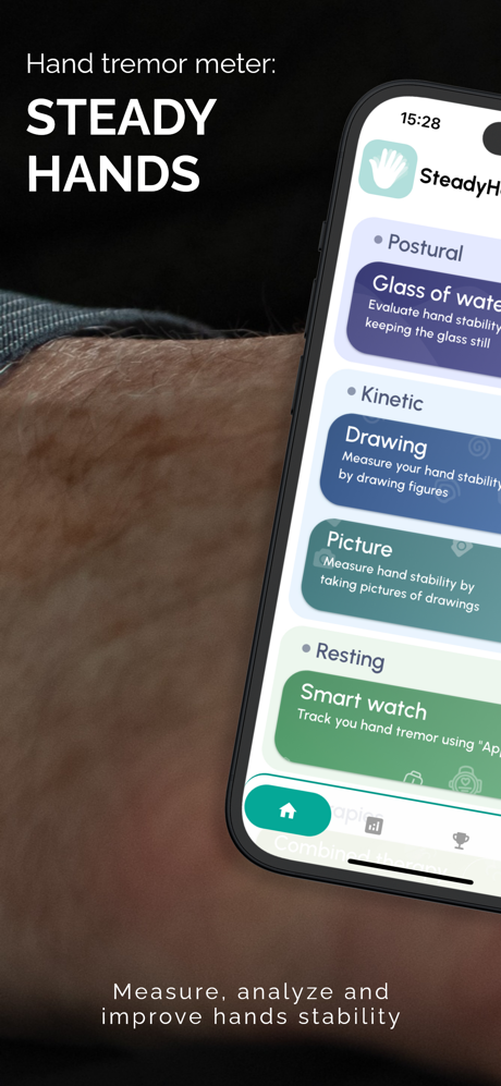 Steady Hands - tremor meter screenshot 1