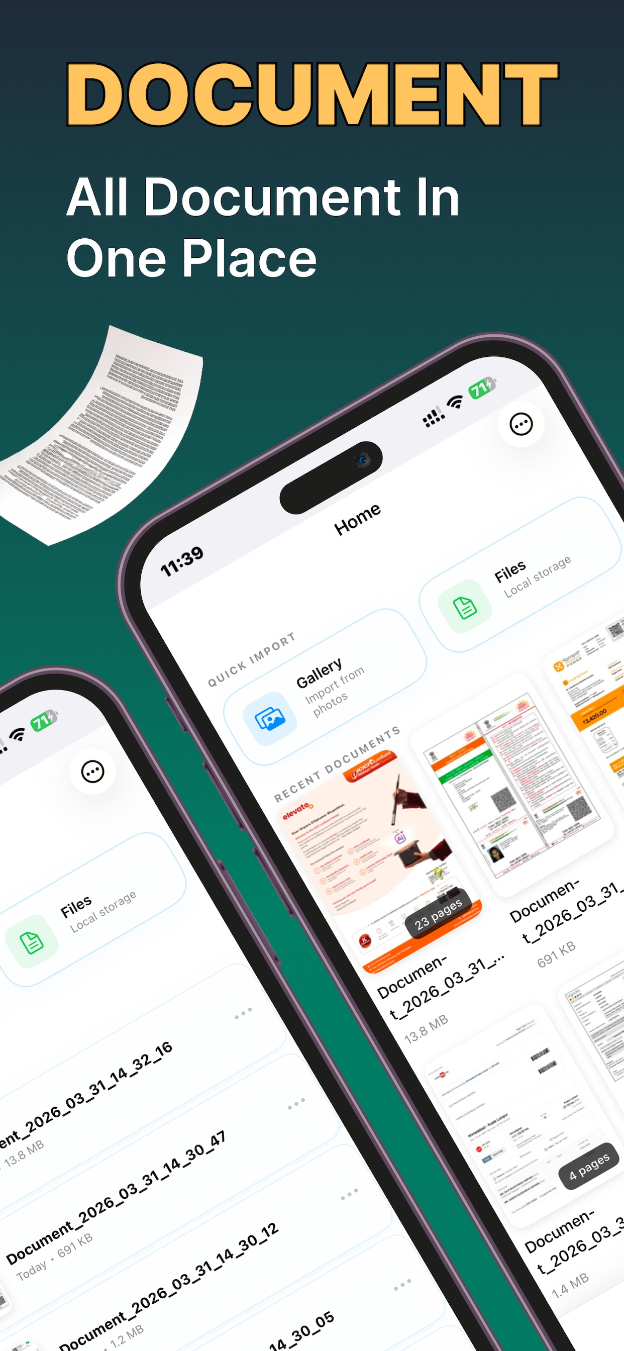 Oken PDF Scanner : ScannerOK screenshot 2