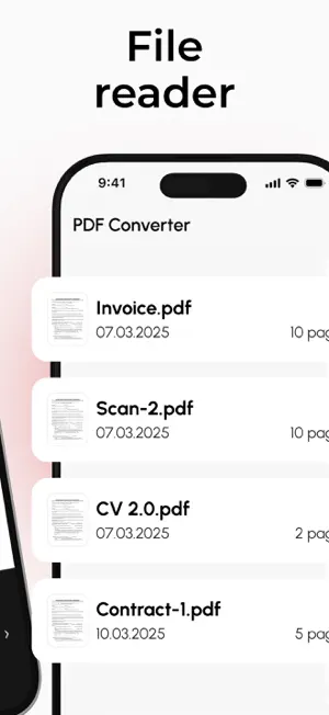 PDF Scanner: Editor & Reader screenshot 2
