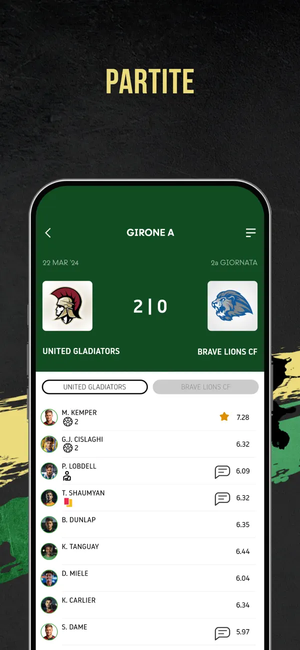 Screenshot #3 pour Campionato Universitario