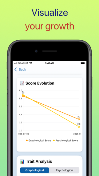 Graphia: Handwriting Analysis iPhone screenshot 10 - Lifestyle app
