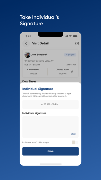 HCM Caregiver Connect Screenshot
