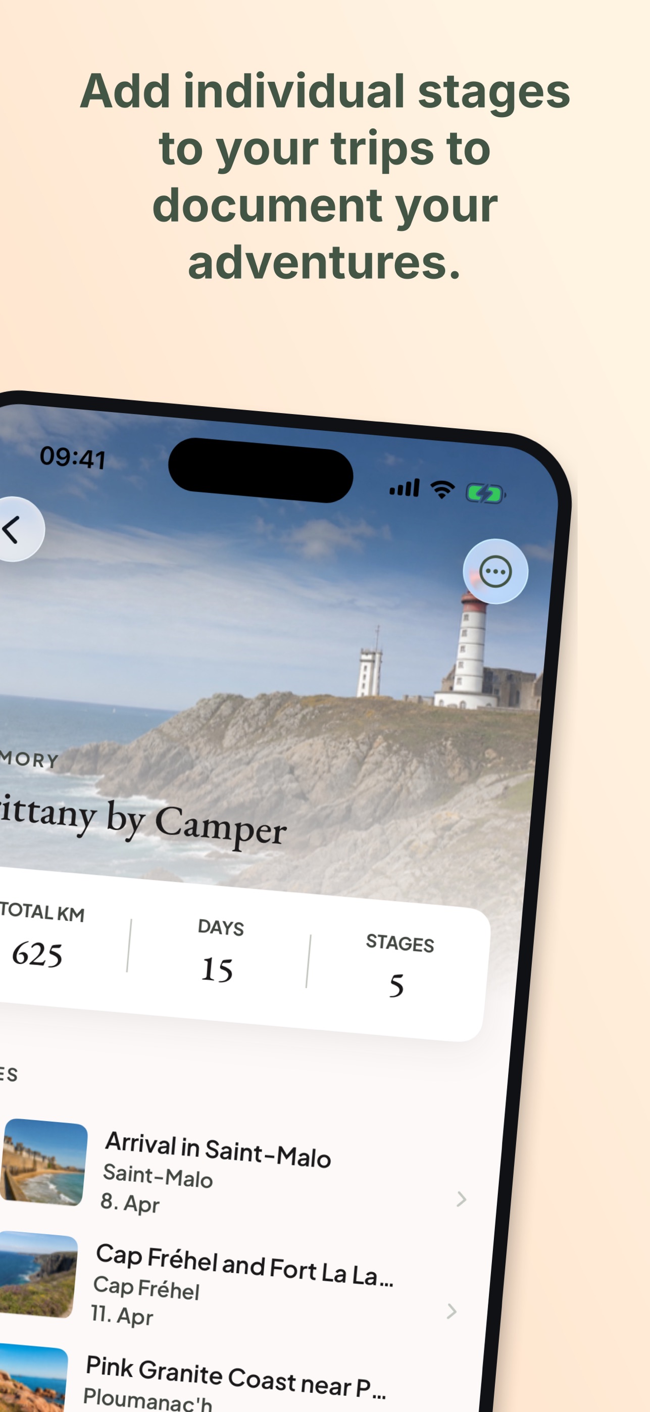 Screenshot 3 of CampingLog - Travel Journal
