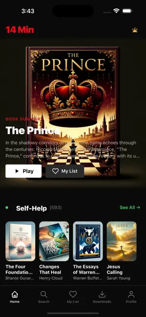14-Min Book Summaries Audio screenshot 1