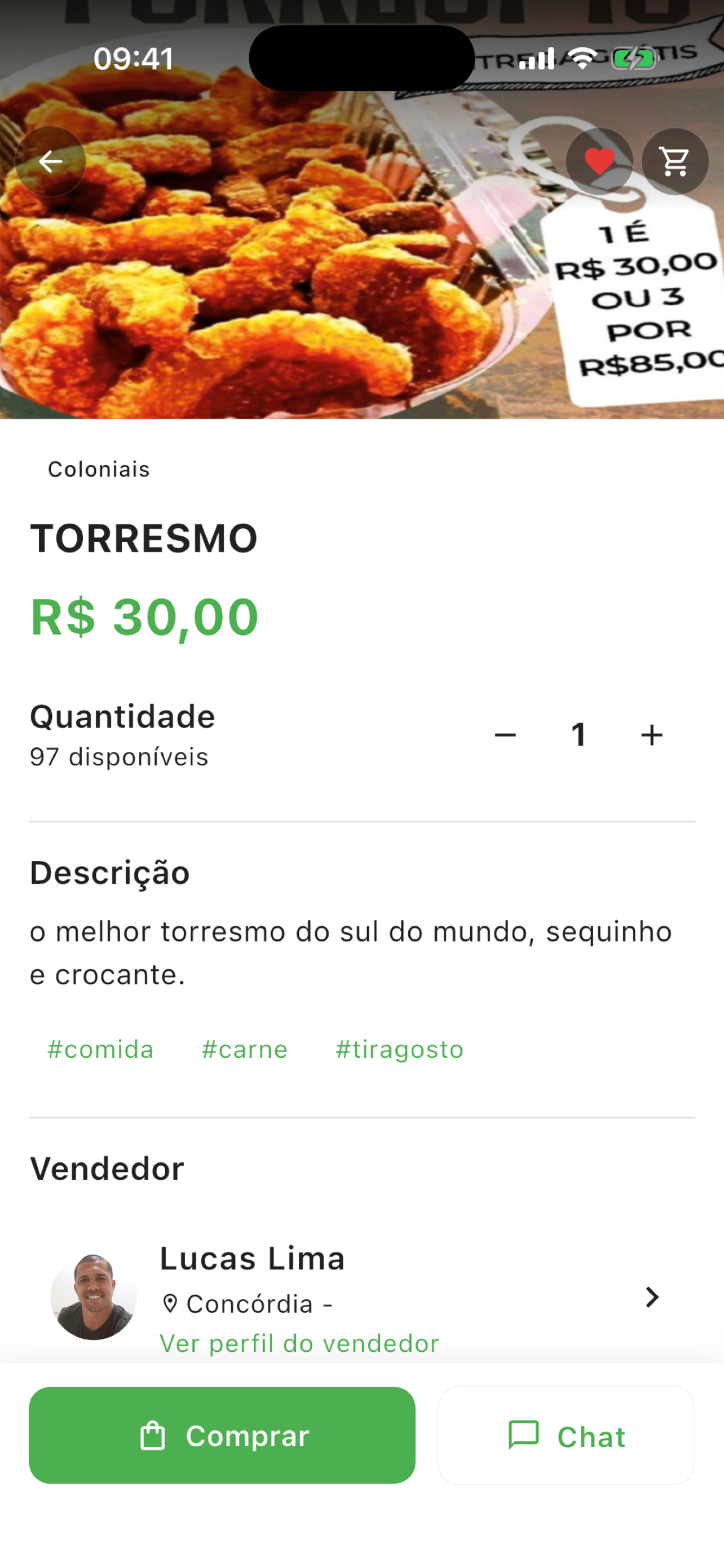 Compre Aqui App - Marketplace