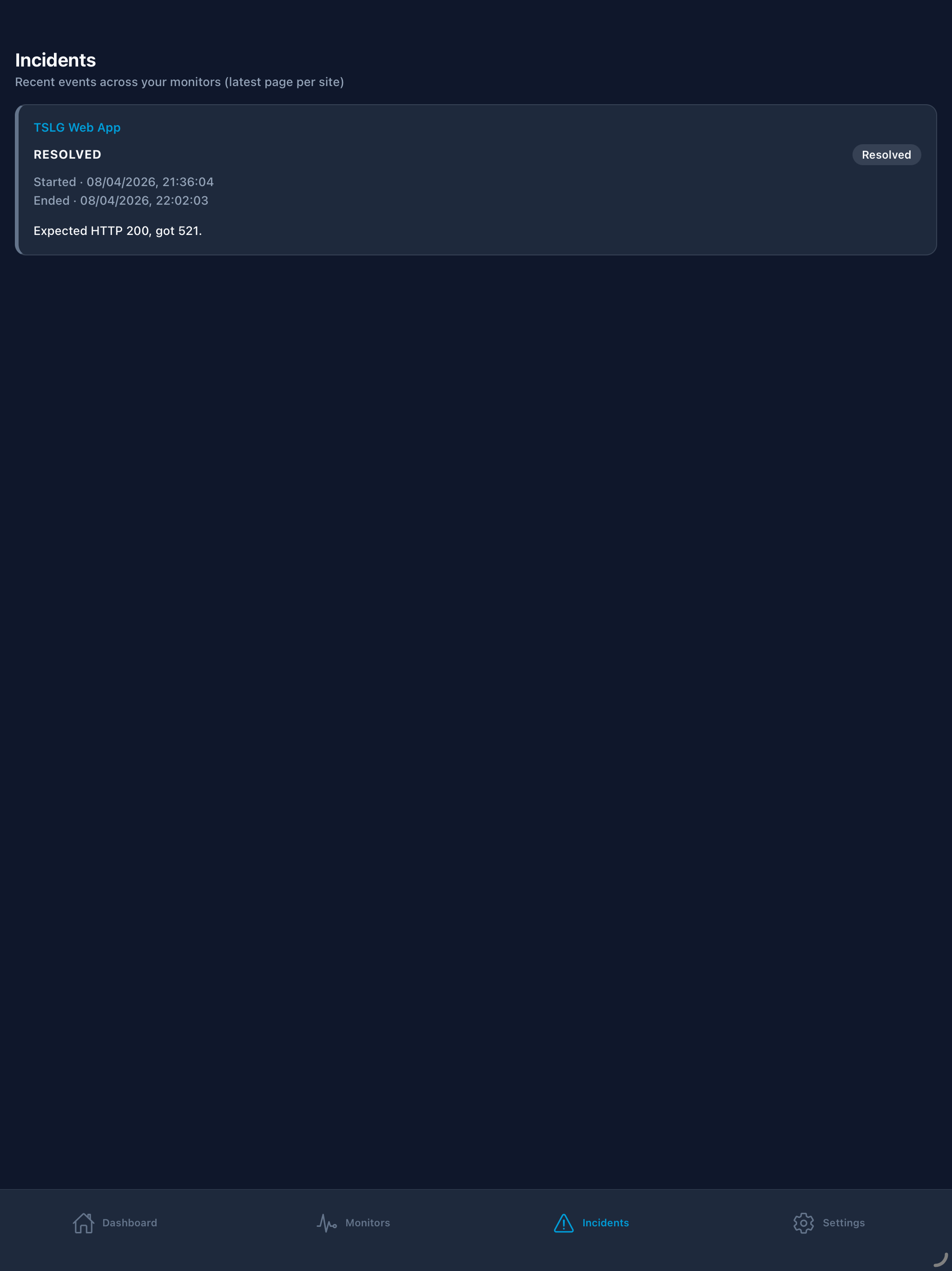 SCM Uptime Monitor screenshot 9