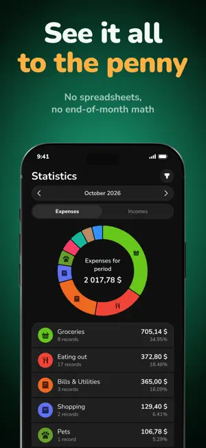 Kaspo: Budget Expense Tracker screenshot 4