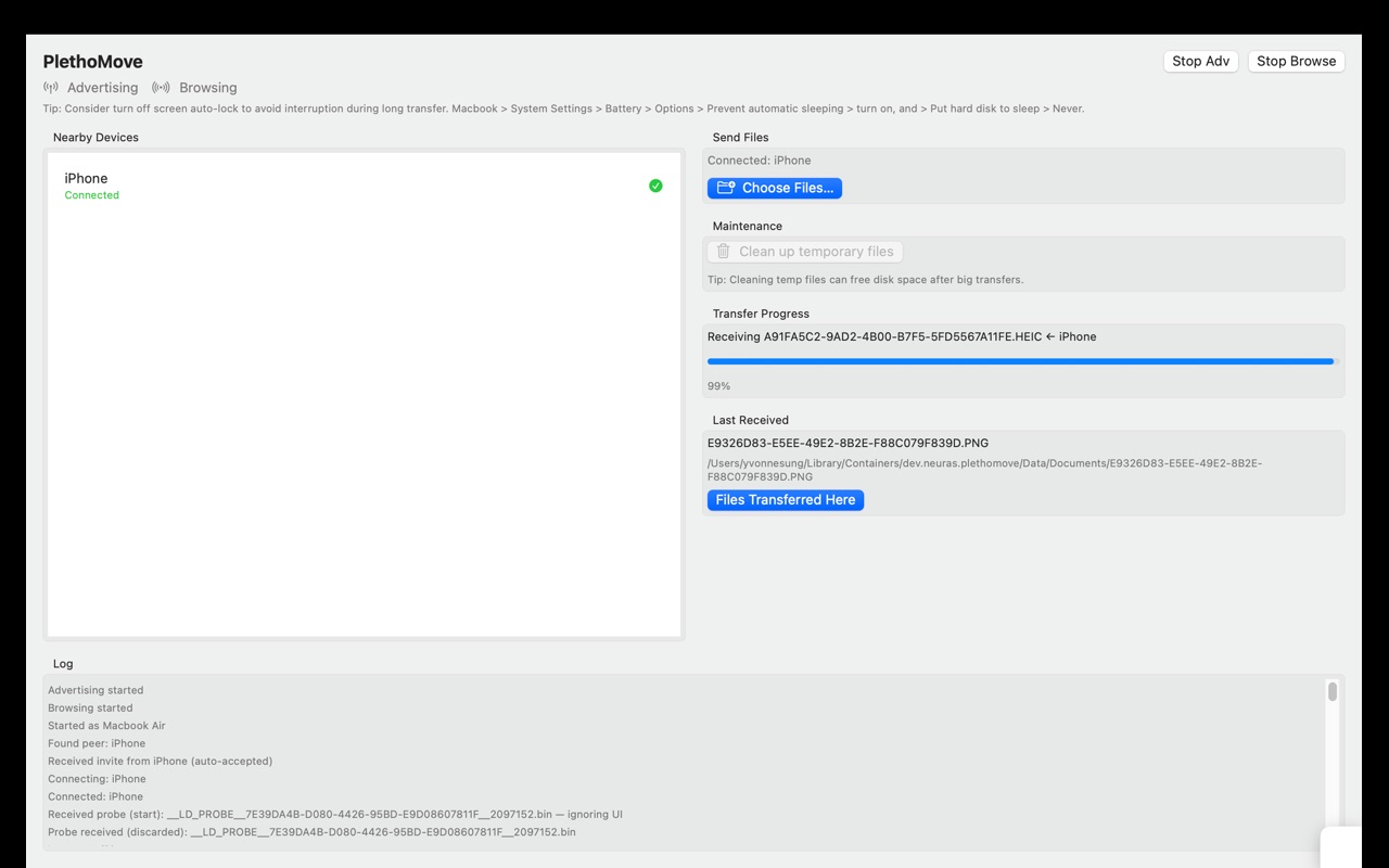 Mac screenshot