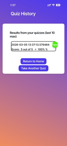 Nursing Clinical Judgment Quiz Screenshot 7 of 7