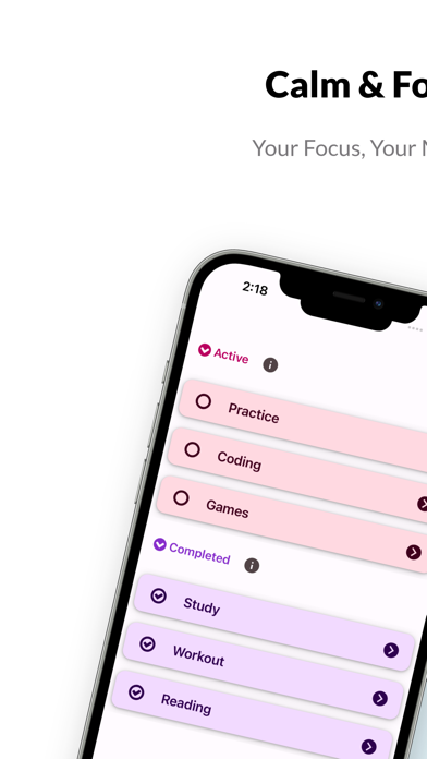 Calm: Focus, Meditate & Sleep Screenshot