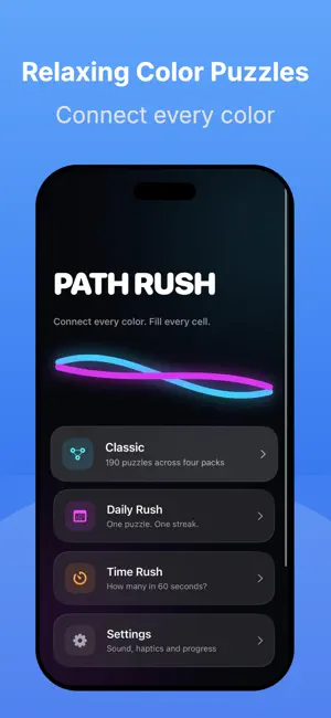 Path Rush: Color Puzzle screenshot 1