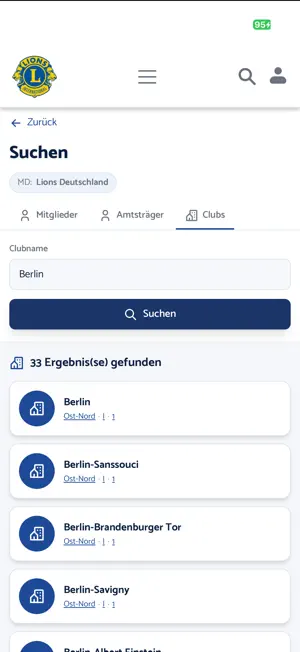 Lions Deutschland iPhone screenshot 2