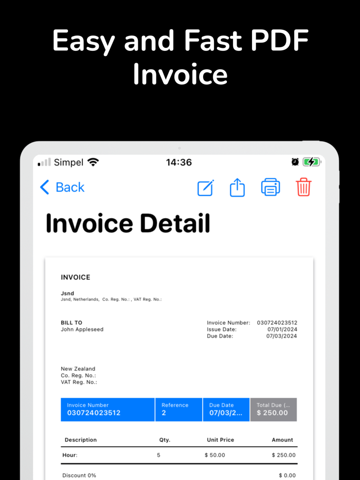 Invoice Maker PDF for Business